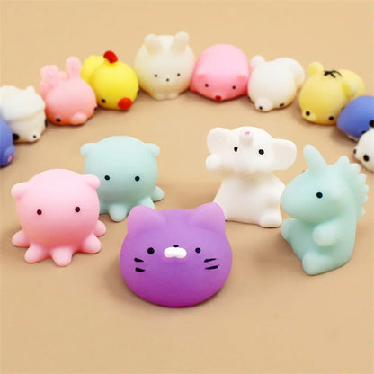 5–50 PCS Party Favors Mini Mochi Squishy Squeeze Toys, Random Assortment