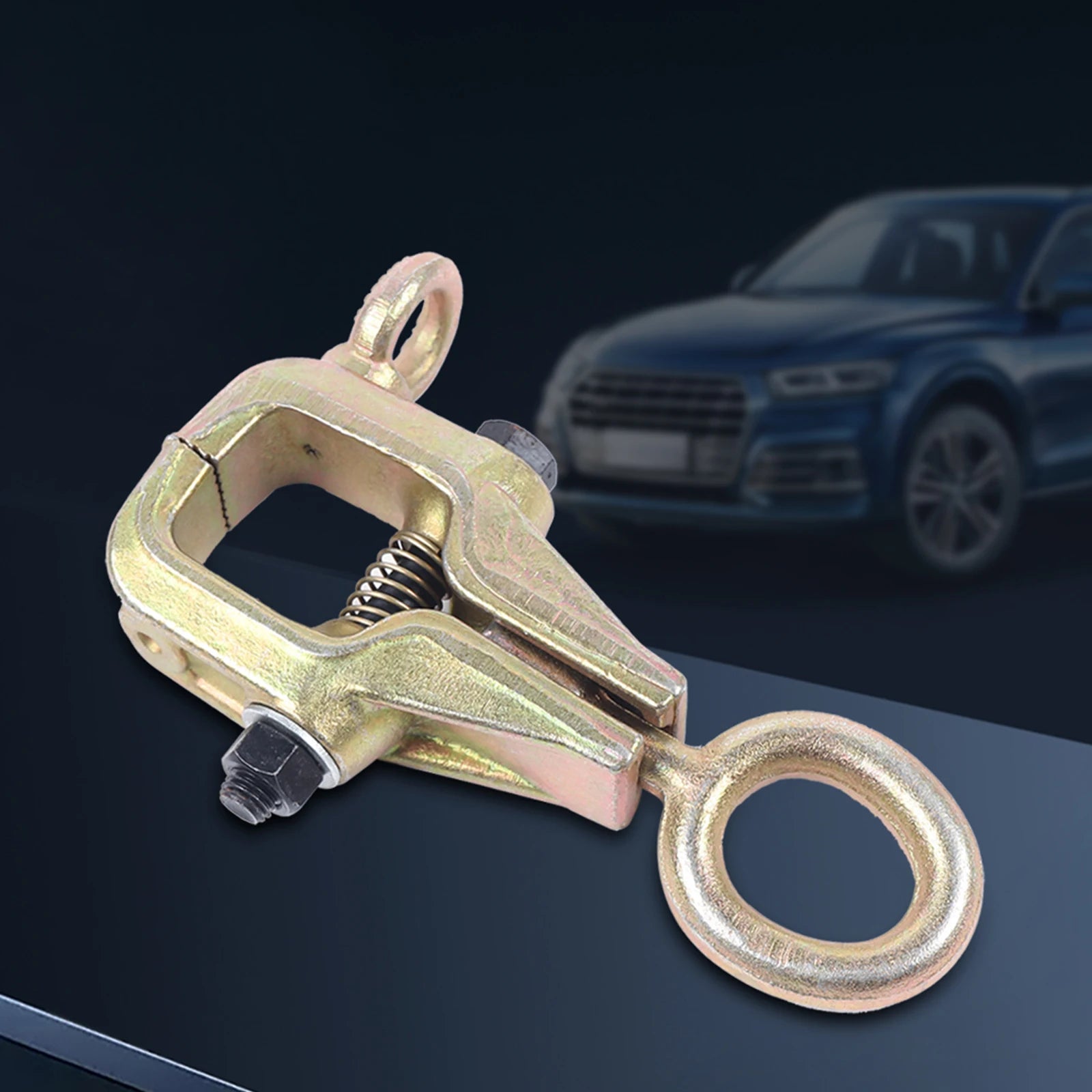 5 Ton 2 Way Auto Body Repair Pull Clamp Frame Back Dent Puller Self-Tightening