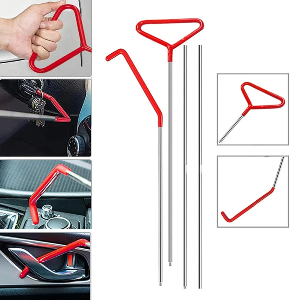 Car Door Lockout Tool Kit Air Wedge Pump 17/25-Piece Auto Emergency Tools