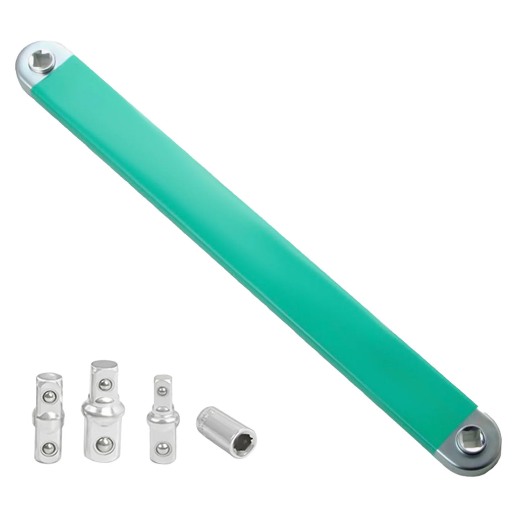 Universal Ratcheting Wrench Extension Bar Adjustable Double Head  Extra Long Heavy Duty Tool For Mechanics And Car Repair