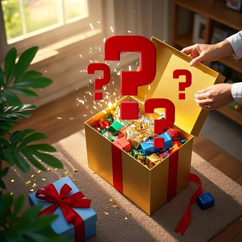 Random Mystery Gift Box - Unbox Unique Accessories, Exclusive Surprises, Best Value, Ultimate Fun Experience!