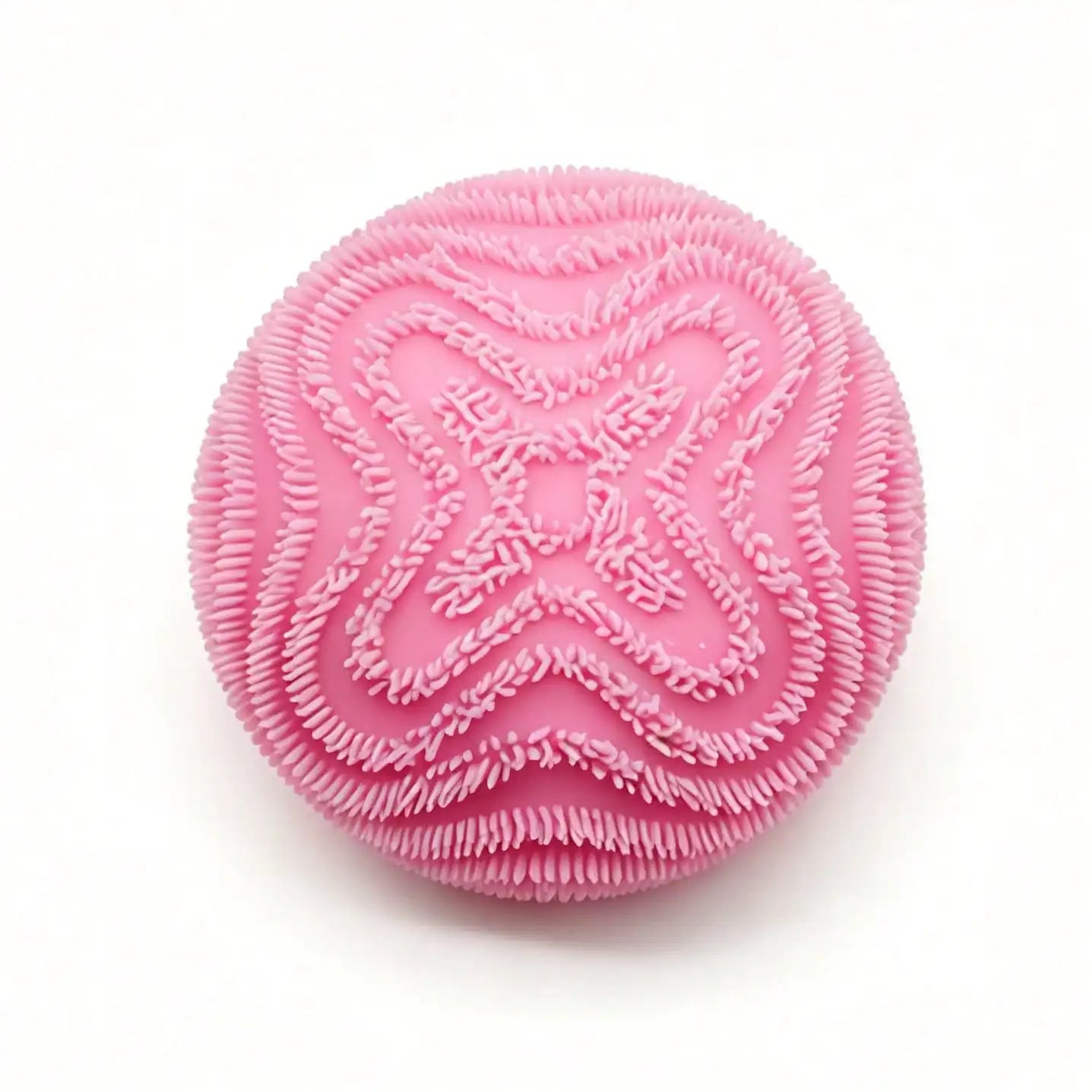Fuzz Ball Sensory Squeeze Toy NeeDoh Sensory Squeeze Toy Wonder Waves Textured Stress Relief Fidget Ball