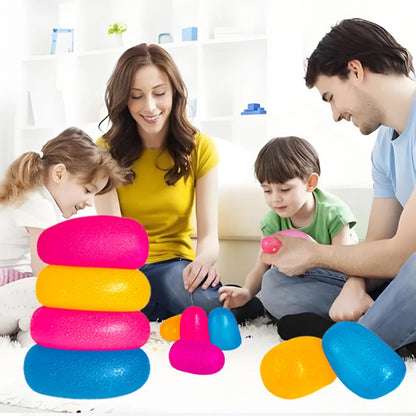 Maltose Stress Balls Fidget Toys Slow Rebound Stress Relief Squishy Toys Soft Hand Exercise Pinching Squeeze Toy for Kids Adult