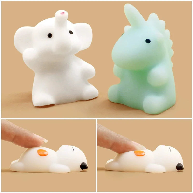 5–50 PCS Party Favors Mini Mochi Squishy Squeeze Toys, Random Assortment