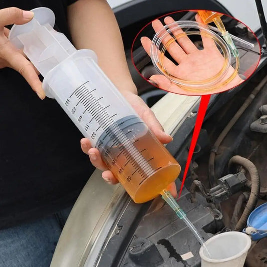 550ml Large Capacity Syringe Oil Pump Car Oil Fluid Extractor With Hose Manual Vacuum Syringe Suction Pump Extractor.,';/pi