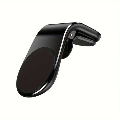 1PC Magnet phone holder car air outlet L holder navigation magnetic suction