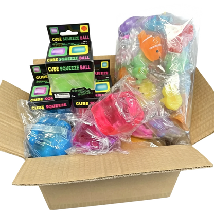 Random Sensory Fidget Stress Relief Squeeze Blind Box Soft Slow Rising Squishies Stretchy Pinch Ball Calming Anxiety Gift Desk Decor for Kids and Adults