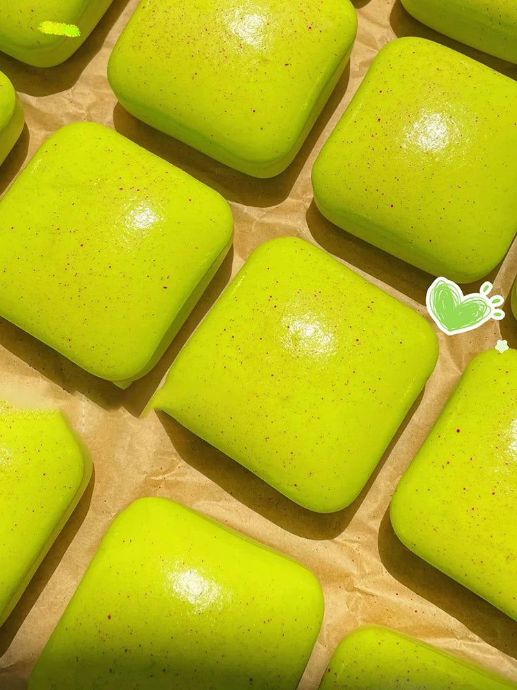 Squishy Simulated Square Bread Squeeze Toy Slow Rising Small Toast Stress Relief Sensory Fidget Toys For Anxiety Adhd Adults
