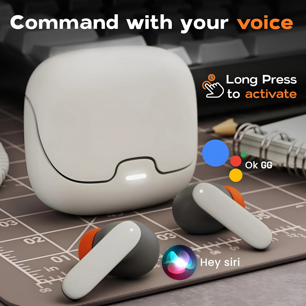 Firsting TWS Gaming Earbuds Bluetooth 5.4 – Low Latency, Noise Reduction, Fast Charging, Waterproof