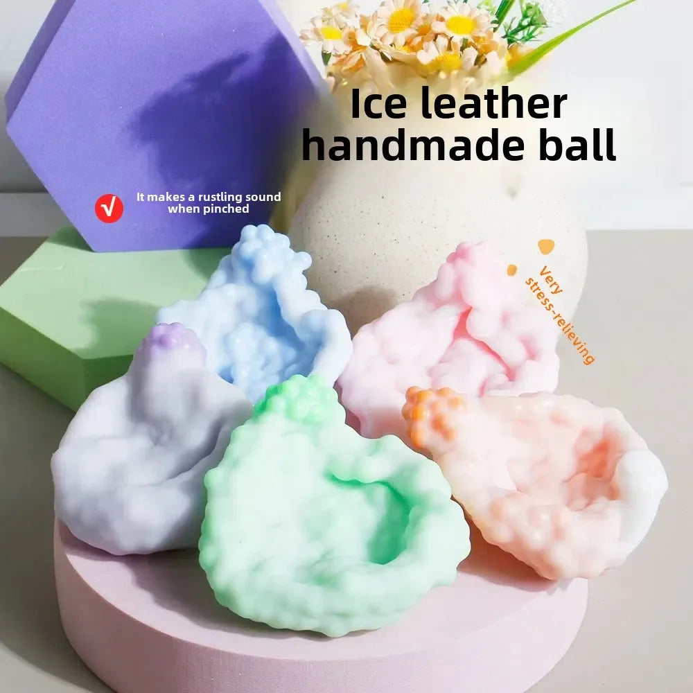 Soft Slow Rising Squishy Ball, Anti-Stress Decompression Fidget Toy for Adults & Kids, Sensory Stress Relief Gift for Office Home