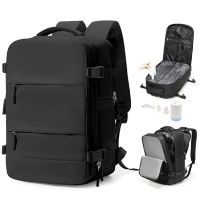 Vacuum Backpack Travel with Pumpvacuum Compression Travel Backpack Personal Item Travel Backpack with Vacuum System Large Car