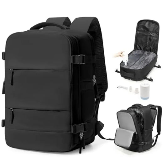 Vacuum Backpack Travel with Pumpvacuum Compression Travel Backpack Personal Item Travel Backpack with Vacuum System Large Car