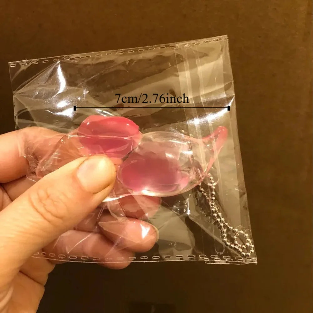 New Cute Simulation Bean Squeeze Toys Children Decompression Toys Keychain Pendant Pinch Music Fidget Toys squishy Toy Kids Toy