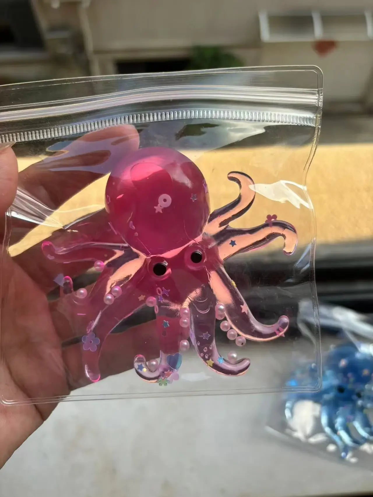 Squishy Ocean Octopus Squeeze Fidget Toy Simulation Stress Relief Slow Rebound Toy Can Be Stretched Sensory Decompression Gift