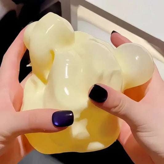 Cheese-Shaped Squishy Fidget Toy – 1, 2 or 3 Pieces