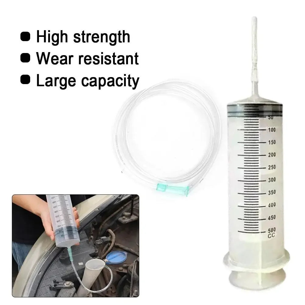 550ml Large Capacity Syringe Oil Pump Car Oil Fluid Extractor With Hose Manual Vacuum Syringe Suction Pump Extractor.,';/pi