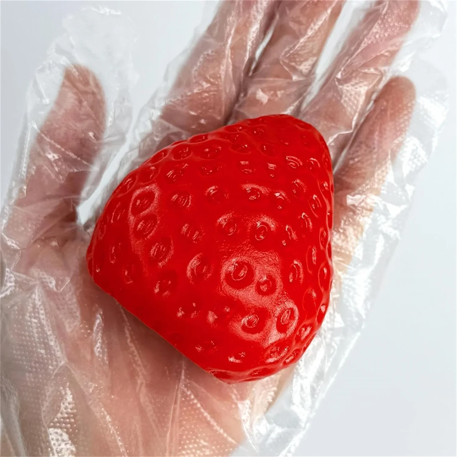 1pcs Taba Squishies Strawberry Fruit Squeeze Toys Kawaii Sticky Stress Fidget Toy Gift Perfect Desk Accessory for Kids Adults