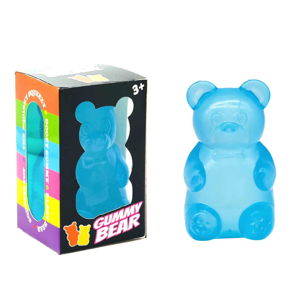 100+Pcs Squishy Blind Box Toys Assorted Slow Rebound Fidget Toy Set Stress Relief Sensory Toys Axolotl Gift for Kids Party
