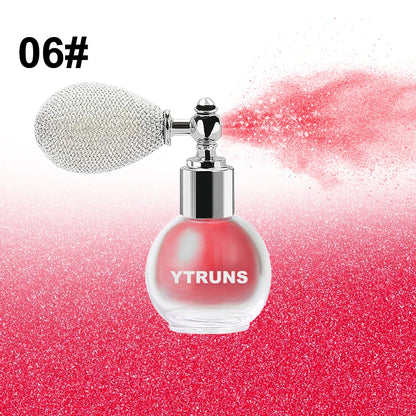 Star Glitter Spray, Body Makeup Highlighter, 3D Glitter Laser Fine Powder, Suitable For Performance And Dance, Clavicle And Body