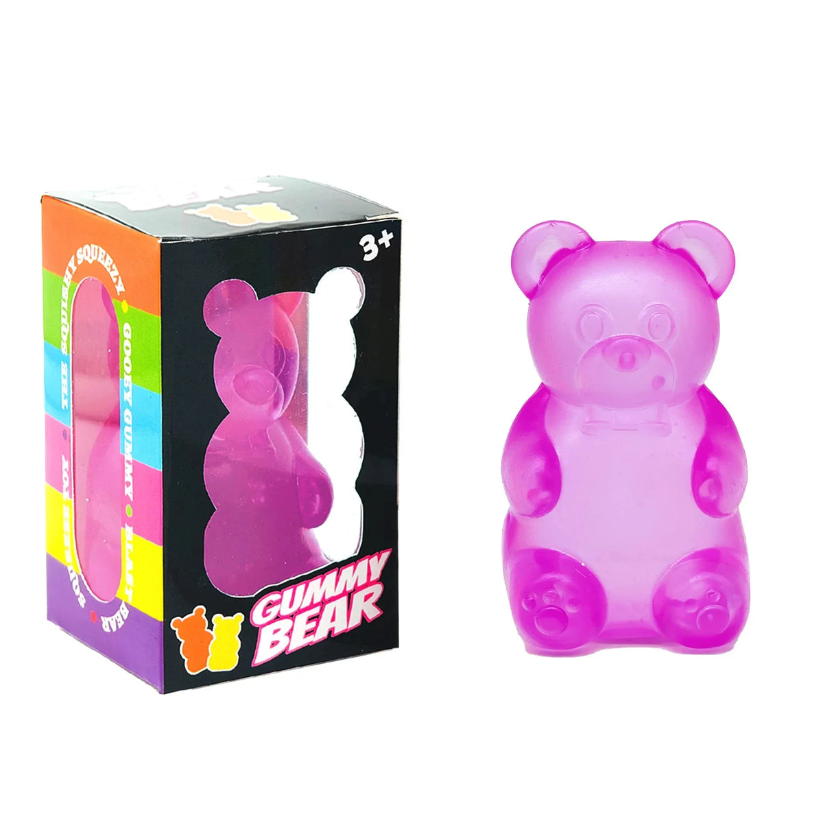 100+Pcs Squishy Blind Box Toys Assorted Slow Rebound Fidget Toy Set Stress Relief Sensory Toys Axolotl Gift for Kids Party
