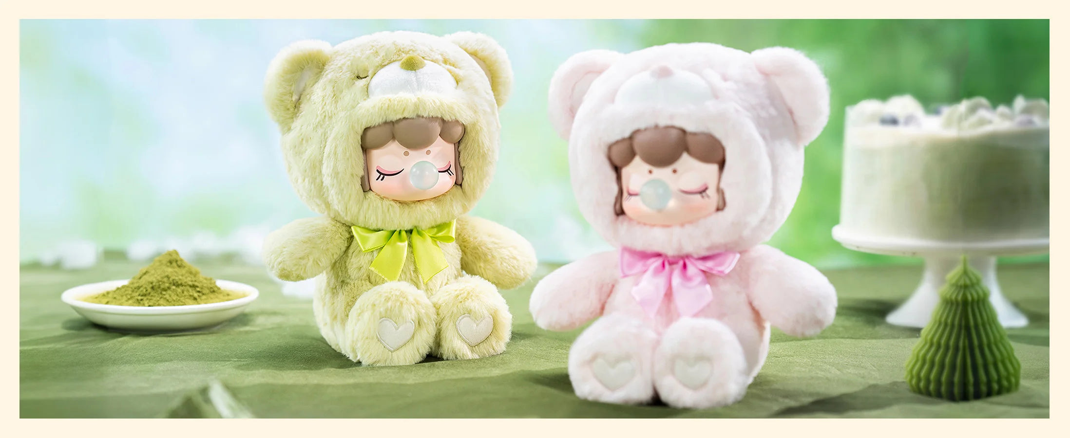 Robotime Rolife Nanci Chocolate Colorful Plush Bear Series Blind Box Handmade Decoration Surprise Box Children's Christmas Gifts