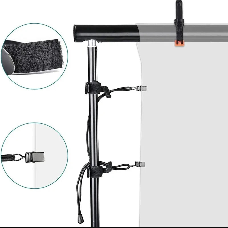 2/4pcs Invisible Adjustable Leggings Clip For Pants Legs Prevents Dragging ,Multi-purpose Photography Background Fixing Clip