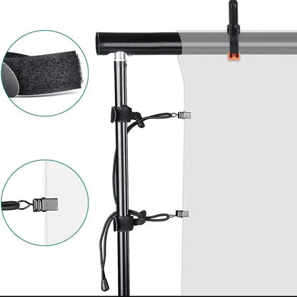 2/4pcs Invisible Adjustable Leggings Clip For Pants Legs Prevents Dragging ,Multi-purpose Photography Background Fixing Clip