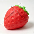 Super Jumbo Strawberry Squishy Toy Slow Rising Simulated Strawberry Antistress Anti-Anxiety Fidget Toy for Adults Friends Gifts