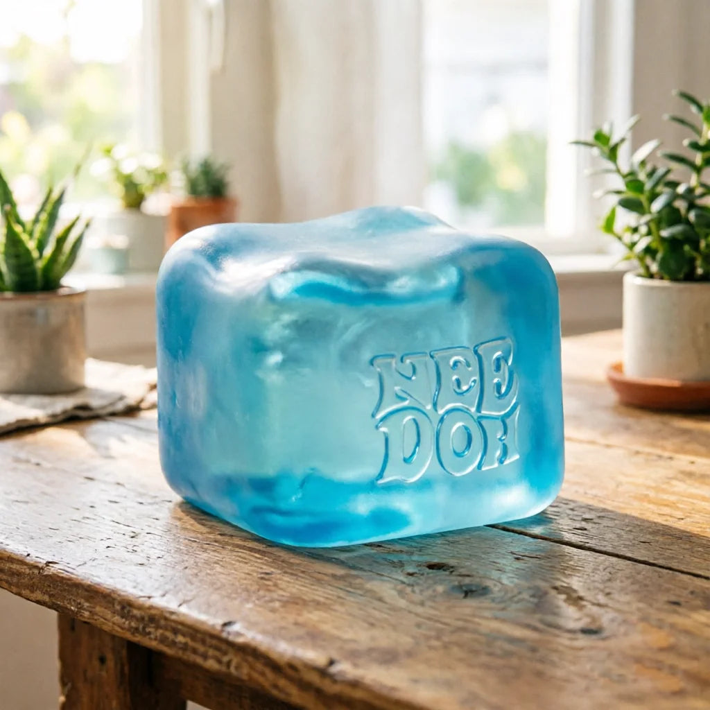 NeeDoh Nice Cube Surprise Blind Box Anti-Stress Decompression Squishy Cube Toy