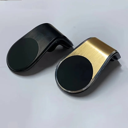 1PC Magnet phone holder car air outlet L holder navigation magnetic suction