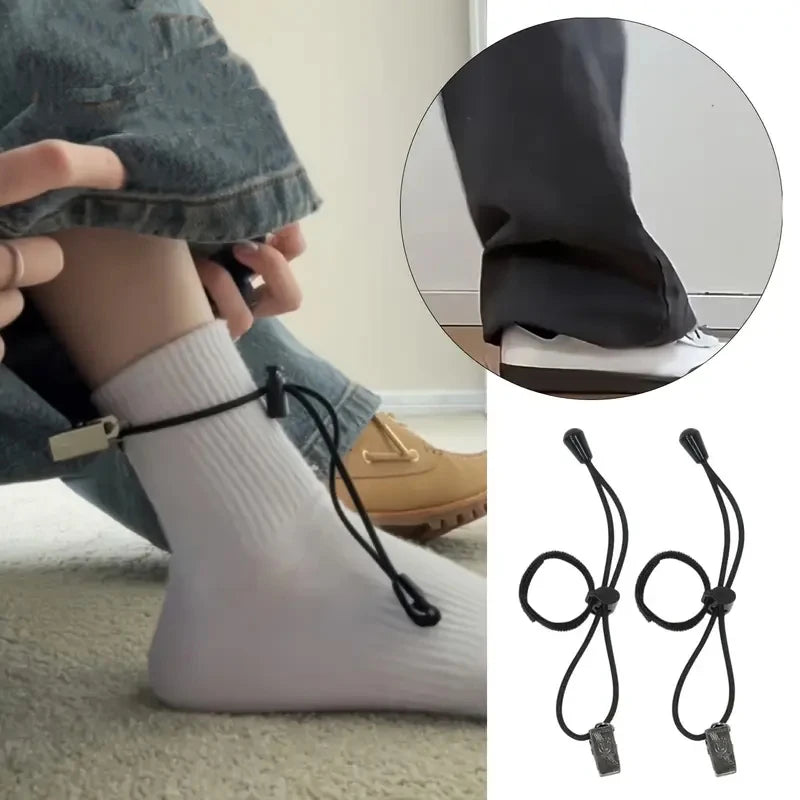 2/4pcs Invisible Adjustable Leggings Clip For Pants Legs Prevents Dragging ,Multi-purpose Photography Background Fixing Clip