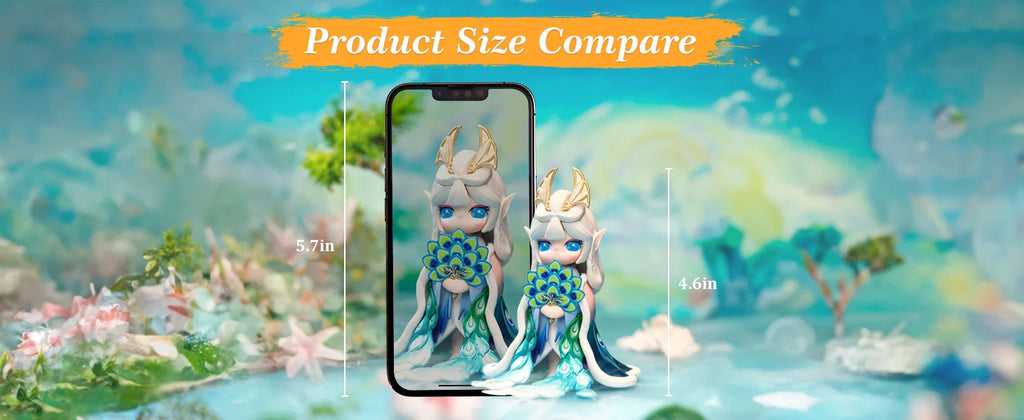 Rolife Suri Blind Box Suri's Journey to the West Action Figure Collectible Doll Toys Surprise Box Gift for Kids Friends Adults