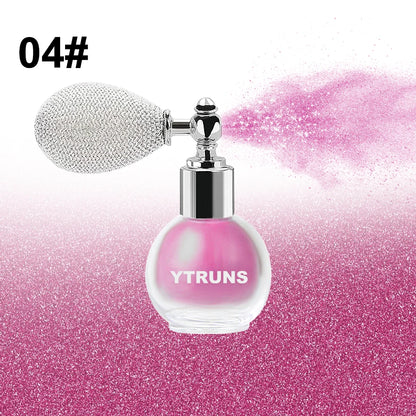 Star Glitter Spray, Body Makeup Highlighter, 3D Glitter Laser Fine Powder, Suitable For Performance And Dance, Clavicle And Body