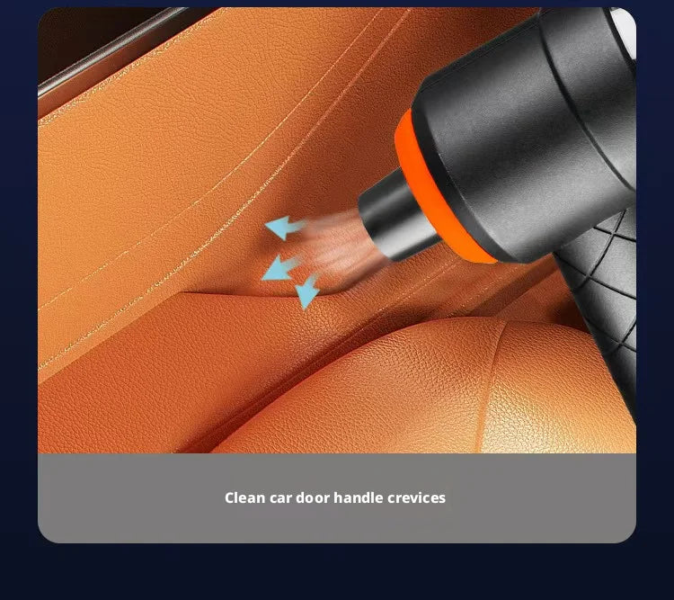 2-in-1 Cordless Car Vacuum & Air Duster Portable Rechargeable for Car & Home