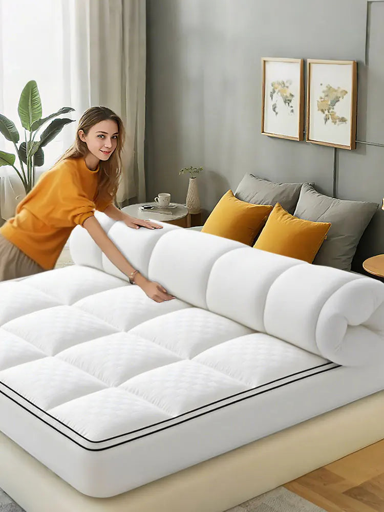 Waterproof Mattress Protector Premium - Quilted Polyester All-Season Cooling and Noiseless