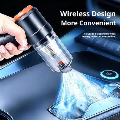 2-in-1 Cordless Car Vacuum & Air Duster Portable Rechargeable for Car & Home