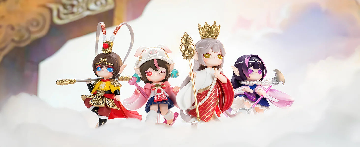 Rolife Suri Blind Box Suri's Journey to the West Action Figure Collectible Doll Toys Surprise Box Gift for Kids Friends Adults