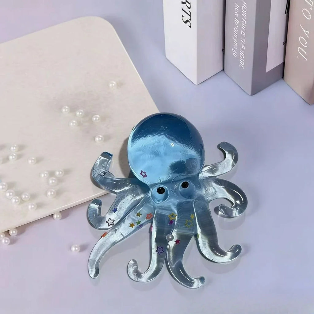 Squishy Ocean Octopus Squeeze Fidget Toy Simulation Stress Relief Slow Rebound Toy Can Be Stretched Sensory Decompression Gift