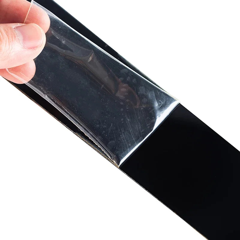 1Set Black Car Door Window Pillar Posts Molding Cover Trim Kit for BMW 5 Series F10 F11 F07 2010-2015 2016