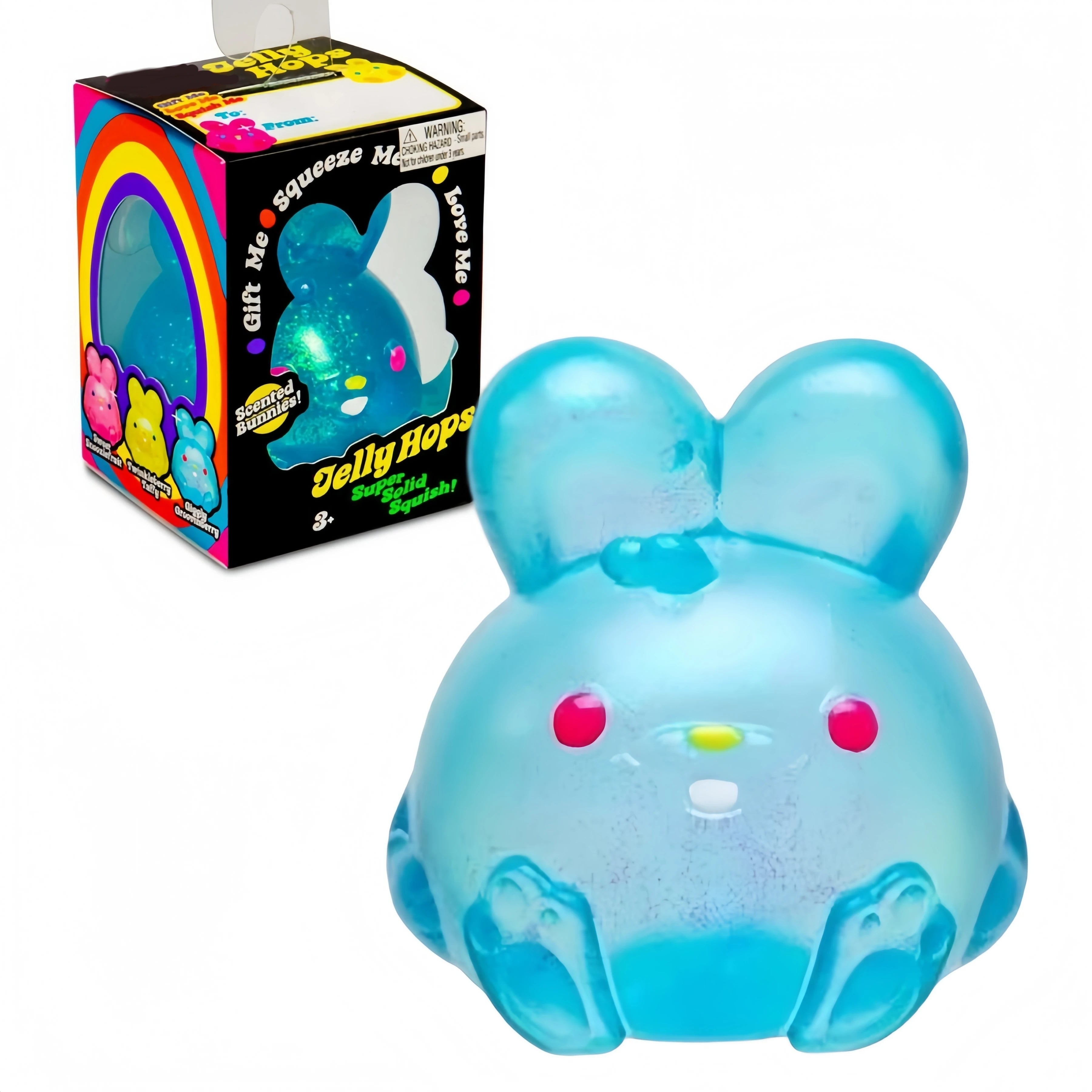 Ice Cube Sensory Fidget Toy, Cute Rabbit Stress Relief Squishy Anti-stress Squeeze Toy Decompression Toys For ADHD Gift.