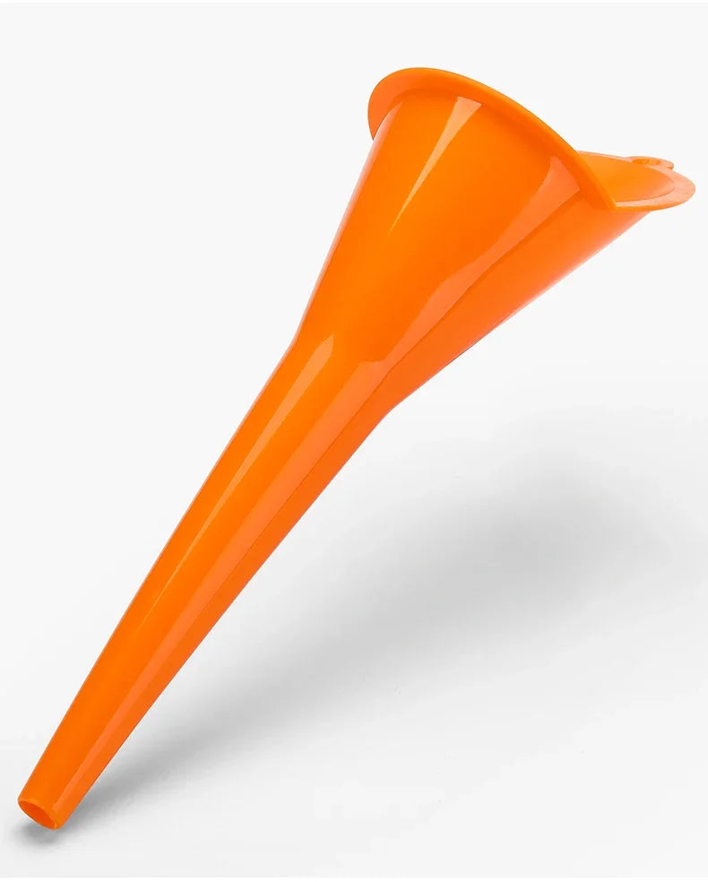 Car Long Stem Funnel Gasoline Oil Fuel Filling Tool Anti-splash Plastic Funnel Motorcycle Refueling Tools Auto Accessories