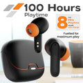 TWS Wireless Earphones Bluetooth 5.4 – ENC Noise Cancelling, Ultra-Low Latency, Waterproof (Sivir)