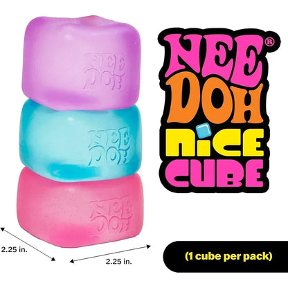 Nee Doh Nice Cube Super Solid Squish 16 Options Brand New/Factory Sealed Stress Toy