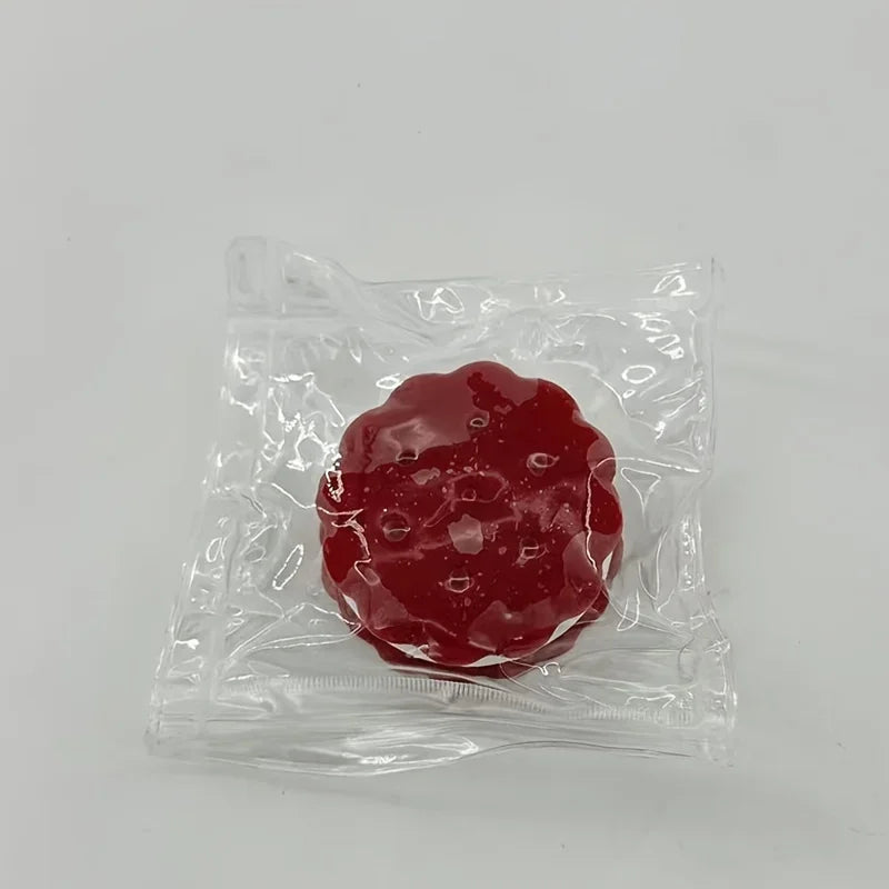Squishy Sticky Tower Cookies Soft and Stretchy Relaxation Toys | Ultra-Soft Stress-Relief Squeeze Toy, a Cute and Kid-Friendly Biscuit-Like Sensory Stress Ball with a Unique Design, Perfect as a Gift to Relive Anxiety, Suitab