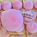 Squishy Simulated Pink Buns Squeeze Toy Soft Stress Relief Slow Rising Sensory Fidget for Anxiety ADHD Autism Gifts for Kids