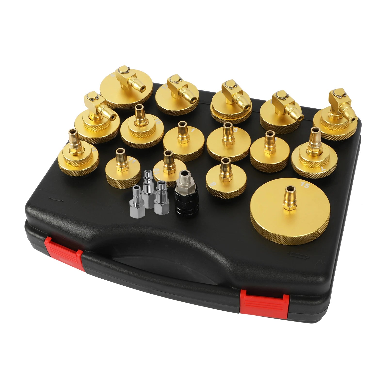 AUTOOL AST618 Brake Clutch Fuel Exchange Connector Kit Drained Tool Car Brake Fluid Connector Brake Fluid Oil Changer Pump Tool