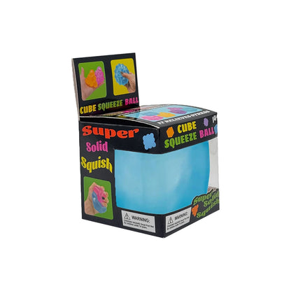 Squishy Cube & Gummy Bear Fidget Toys Slow Rising Sensory Squeeze Box Options