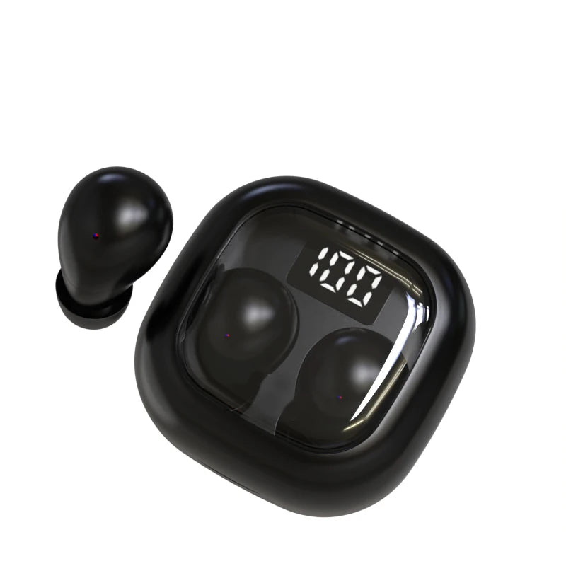 SHUKE SK19 Mini Invisible Earbuds Bluetooth 5.3 – Sleep & Sport, IPX5 Waterproof, 480H Standby