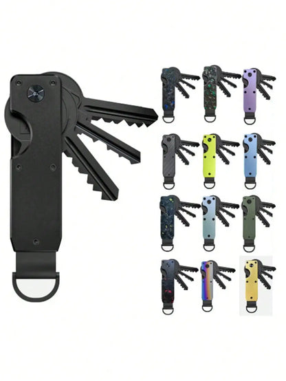 Metal Keychain, Aluminum Alloy Key Organizer, Best Gift For Men And Women