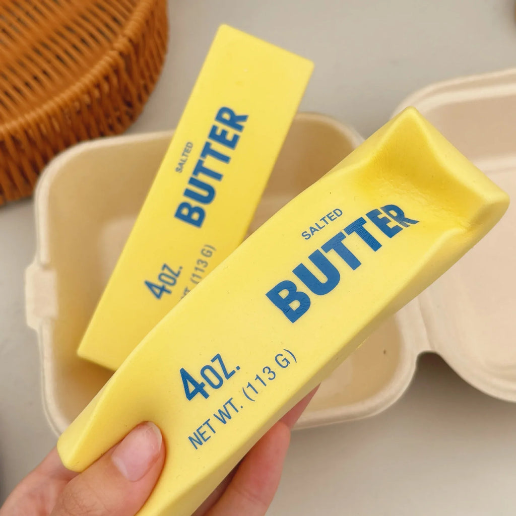 Butter Squishy Toy, Slow Rising Squishy Butter Squeeze Sensory Toy for Adults to Alleviate Anxiety and Reduce Stress